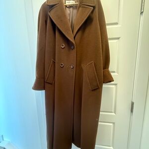 Vintage Gerard Darel wool & Cashmere coat